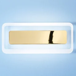 LED-seinävalaisin Antille, kulta, 31,4 cm
