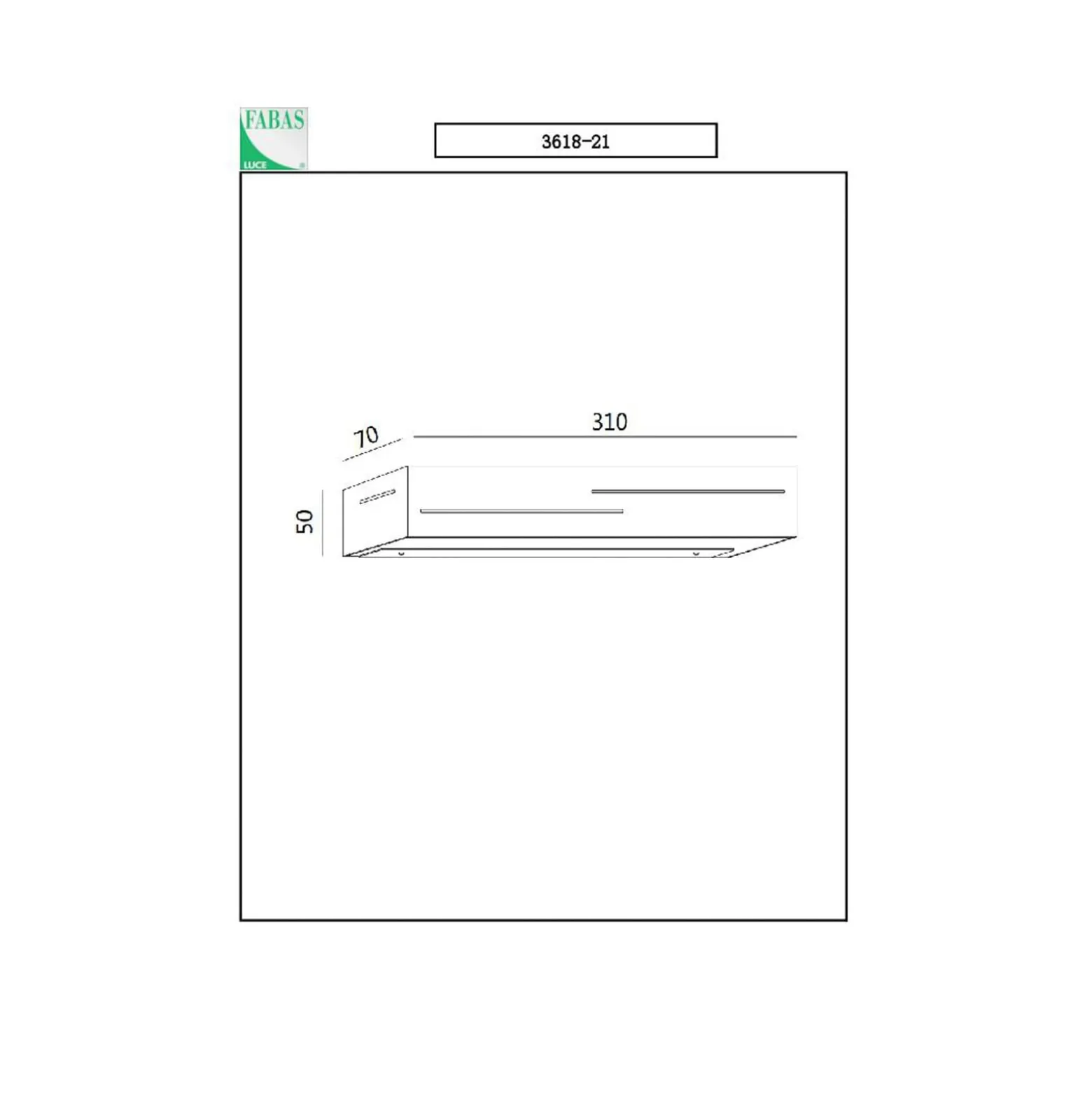LED-seinävalaisin Banny, valkoinen, leveys 31 cm, up- & downlight