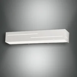 LED-seinävalaisin Banny, valkoinen, leveys 31 cm, up- & downlight