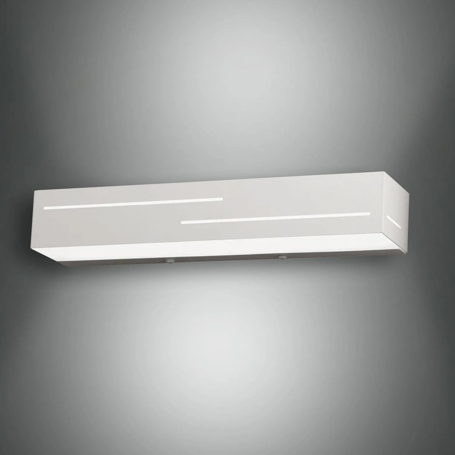 LED-seinävalaisin Banny, valkoinen, leveys 31 cm, up- & downlight