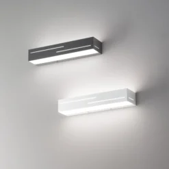 LED-seinävalaisin Banny, valkoinen, leveys 31 cm, up- & downlight