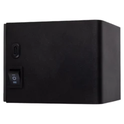 LED-seinävalaisin Cube, akku, magneettinen, musta