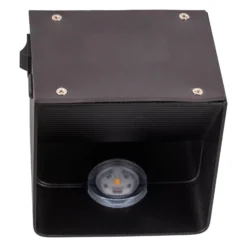LED-seinävalaisin Cube, akku, magneettinen, musta