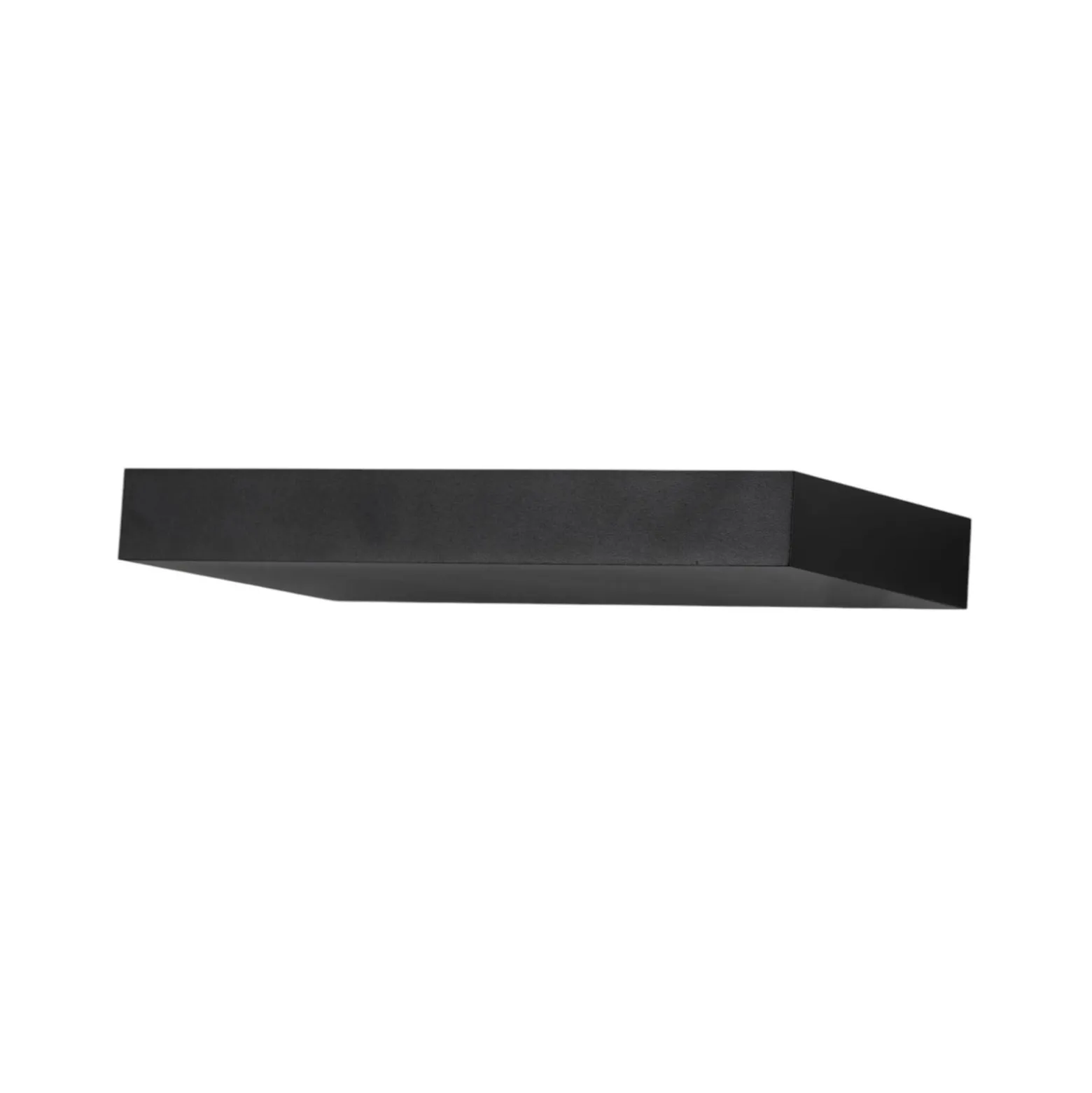 LED-seinävalaisin Guia, musta, metalli, leveys 24 cm