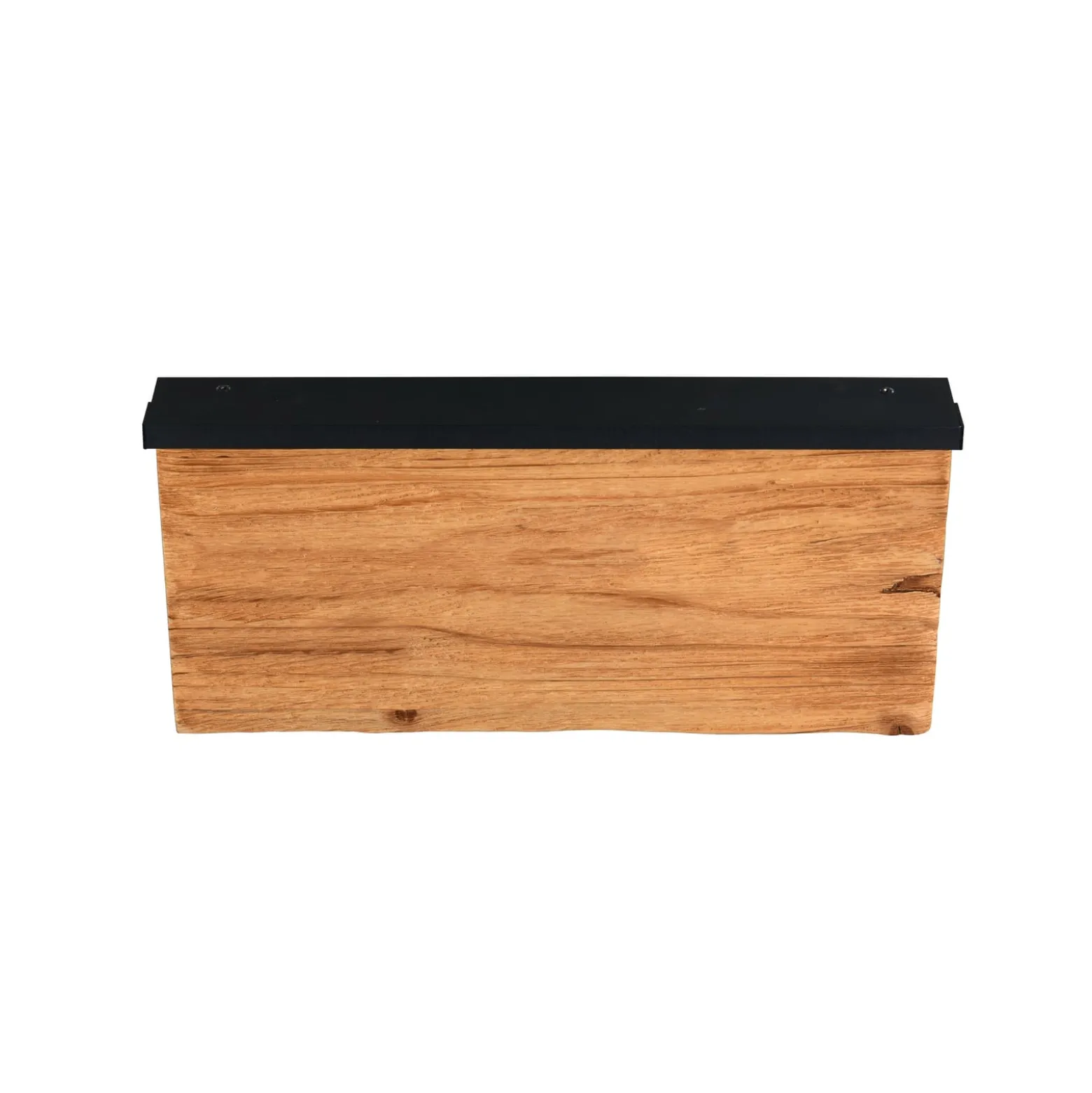 LED-seinävalaisin Kalea, leveys 30 cm, puunvärinen, puu