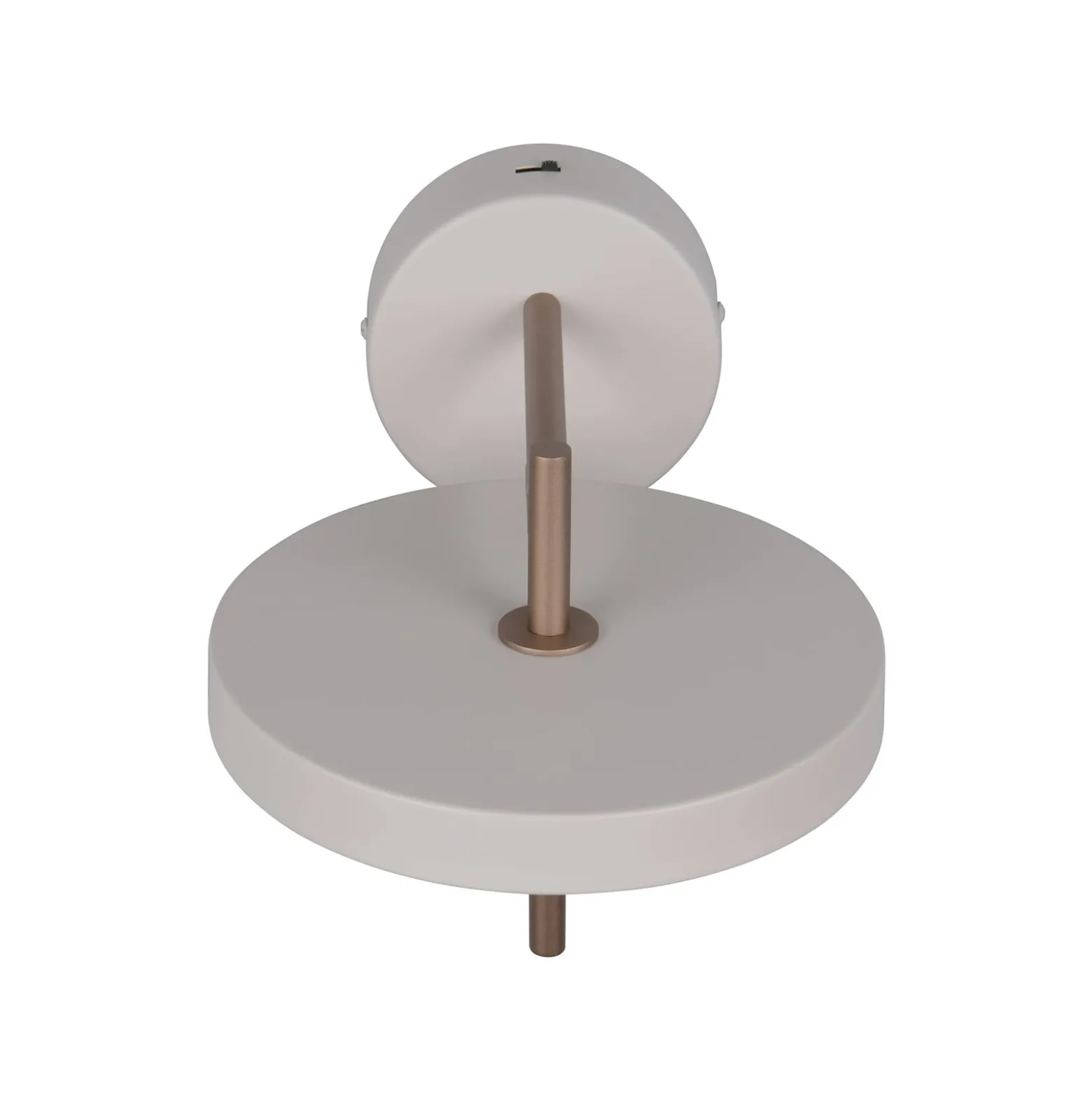 LED-seinävalaisin Keaton, vaaleanharmaa, Ø 20 cm, metalli, CCT