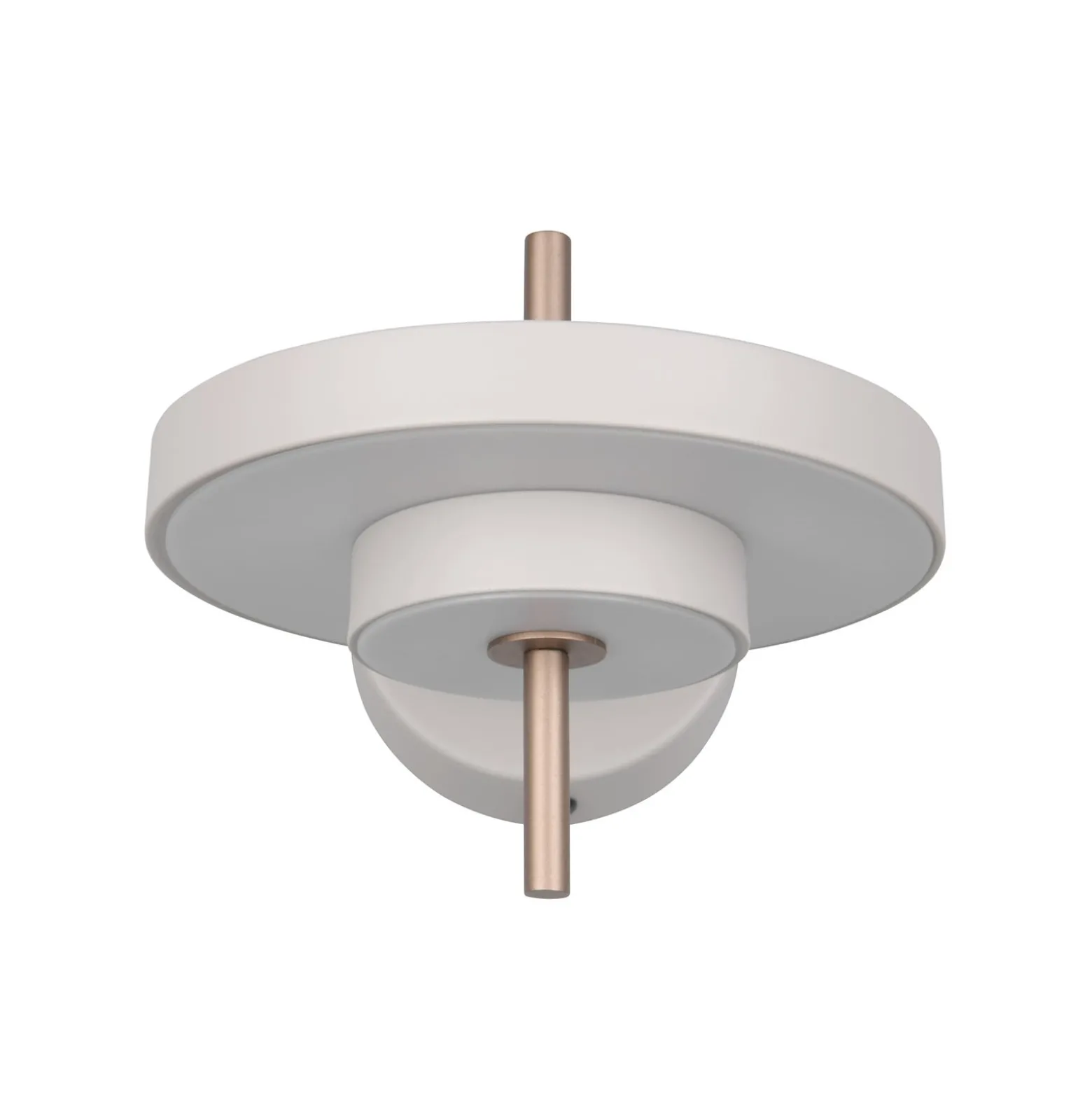 LED-seinävalaisin Keaton, vaaleanharmaa, Ø 20 cm, metalli, CCT