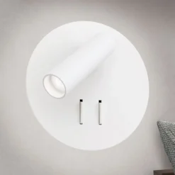 LED-seinävalaisin Lenny 2 valonlähteellä valkoinen