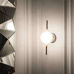LED-seinävalaisin Le Vita opaalilasia