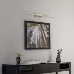 LED-seinävalaisin Miroir 60 cm kromi 4000K
