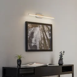 LED-seinävalaisin Miroir 60 cm kromi 4000K