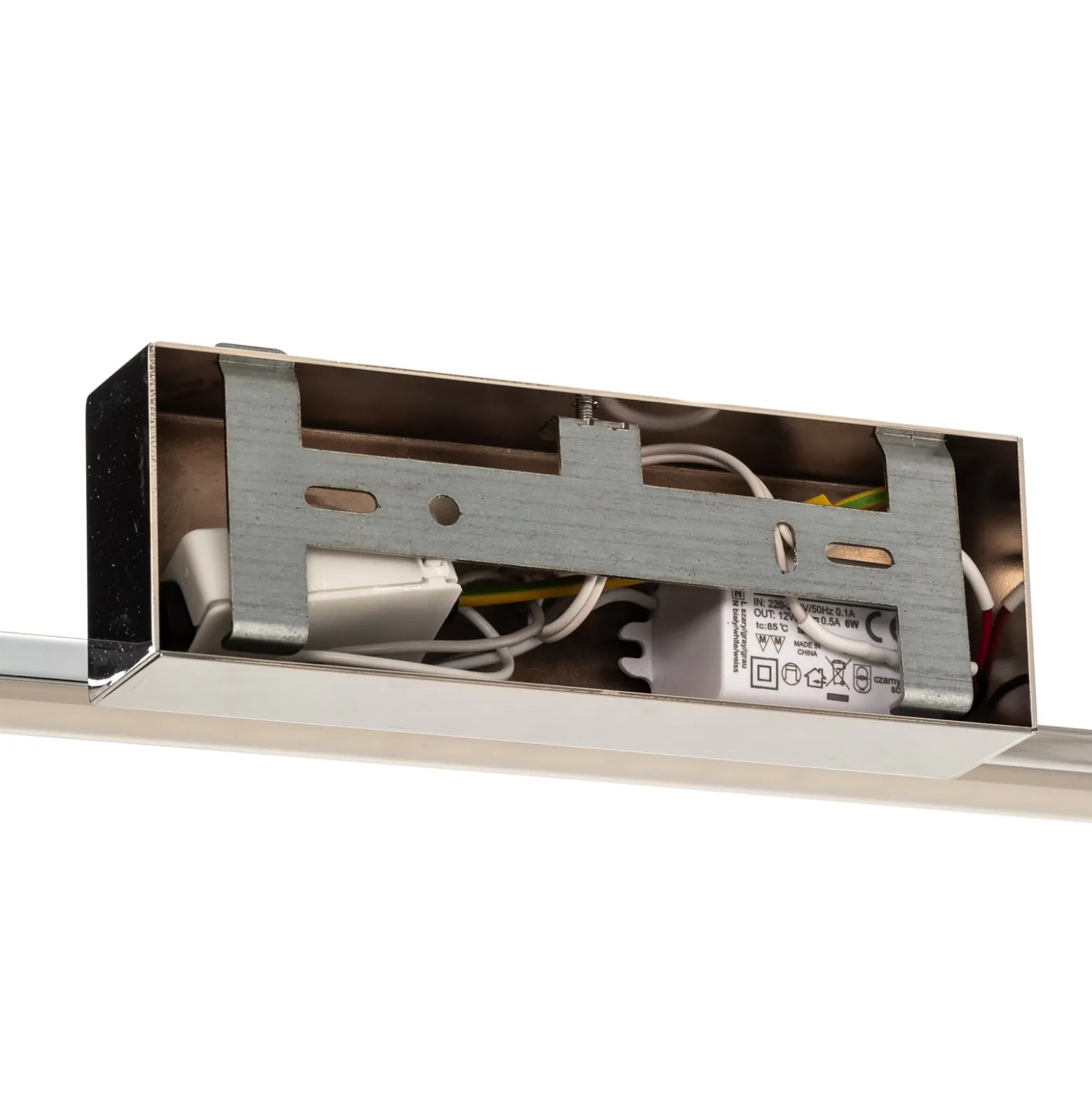 LED-seinävalaisin Miroir 60 cm kromi 4000K