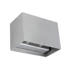LED-seinävalaisin Muro 3365, teräksenharmaa, kulmikas, G9, 2700 K