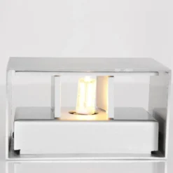 LED-seinävalaisin Muro 3365, teräksenharmaa, kulmikas, G9, 2700 K