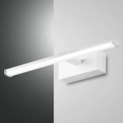 LED-seinävalaisin Nala, valkoinen, leveys 30 cm