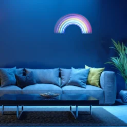 LED-seinävalaisin Neon Rainbow, USB