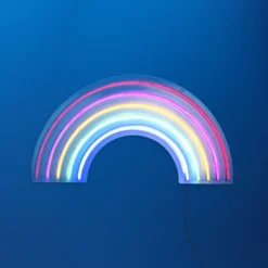 LED-seinävalaisin Neon Rainbow, USB