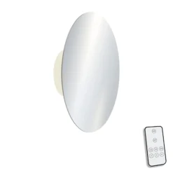 LED-seinävalaisin paristo Puntua Ø 25 cm kromi