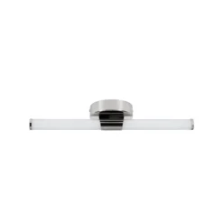 LED-seinävalaisin Ramola, kromivärinen, leveys 45 cm, IP44, CCT