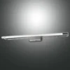 LED-seinävalaisin Rapallo, kromi, IP 44, 60 cm