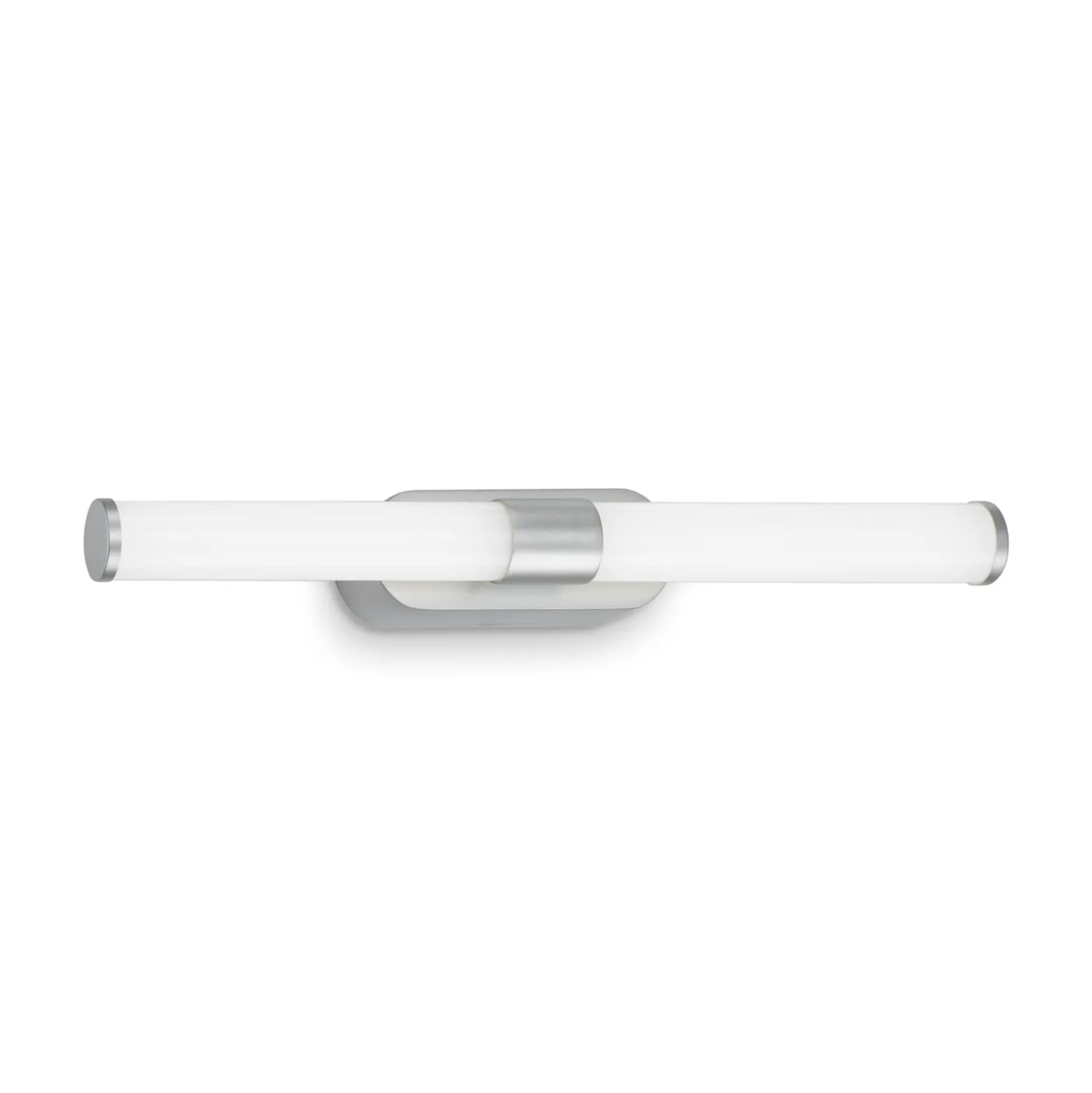 LED-seinävalaisin Runt IP44 suora 4000K mattakromi