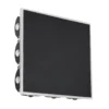 LED-seinävalaisin Saidy, leveys 22 cm, musta, metalli