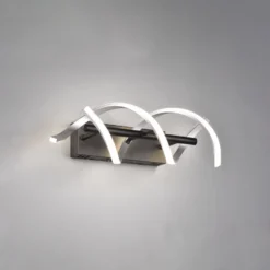 LED-seinävalaisin Sequence, himmennettävä, CCT, alumiini