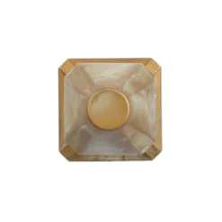 LED-seinävalaisin Silva Frame, ulkonema 18 cm, antiikkimessinki, IP65
