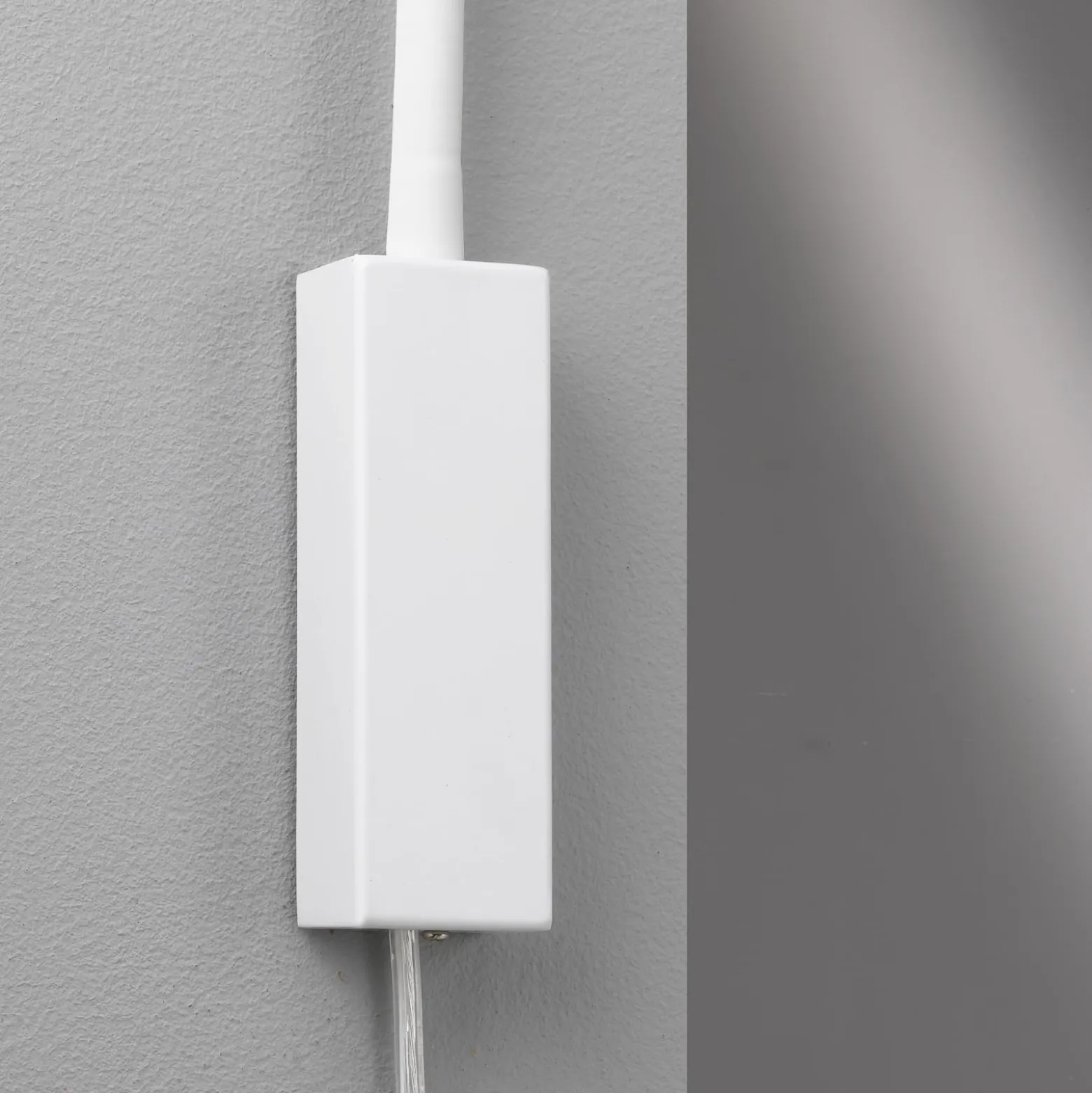 LED-seinävalaisin Sten, valkoinen, korkeus 61 cm, eleohjaus