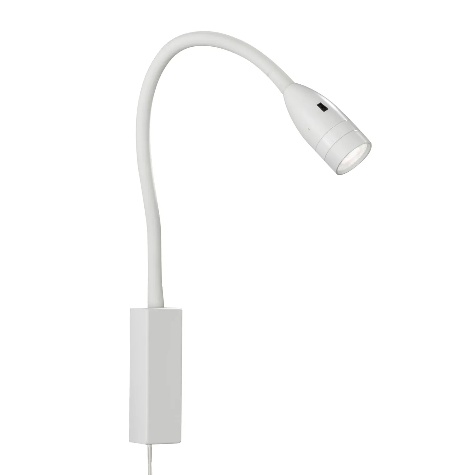 LED-seinävalaisin Sten, valkoinen, korkeus 61 cm, eleohjaus