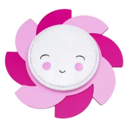 LED-seinävalaisin Sun Starlight Smile, vaaleanpunainen