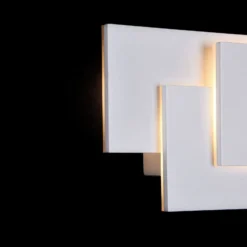 LED-seinävalaisin Trame, kulmikas