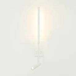 LED-seinävalaisin 23040, valkoinen, 3 000 K, 2-valo, metallia