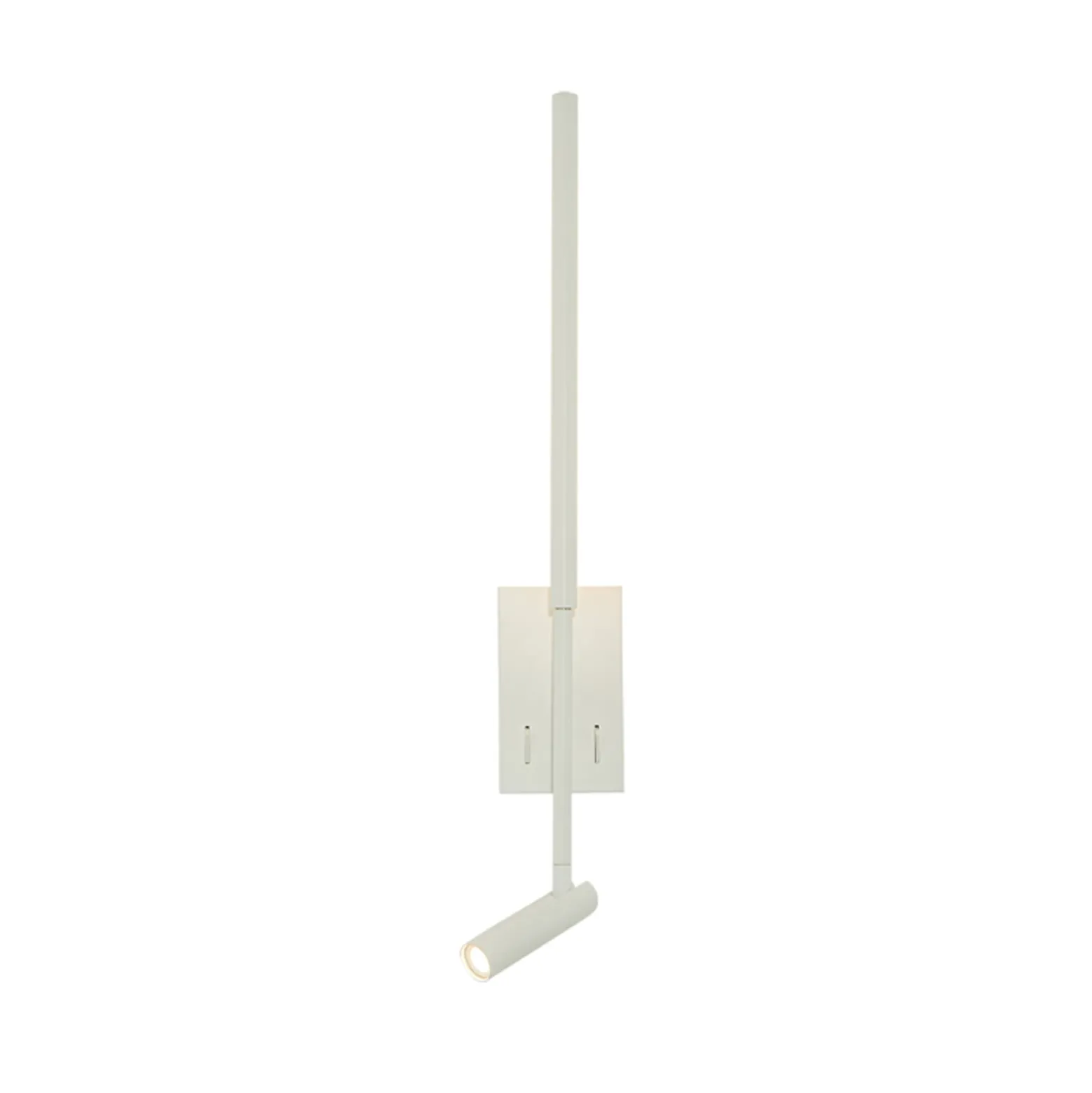 LED-seinävalaisin 23040, valkoinen, 3 000 K, 2-valo, metallia