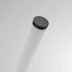 LED-seinävalaisin VINA UP M, musta, korkeus 60 cm, IP44, CCT