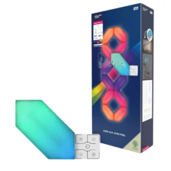 LED-seinävalo LED Magic Panel RGBW, kuusikulmainen, 12 kpl:n sarja