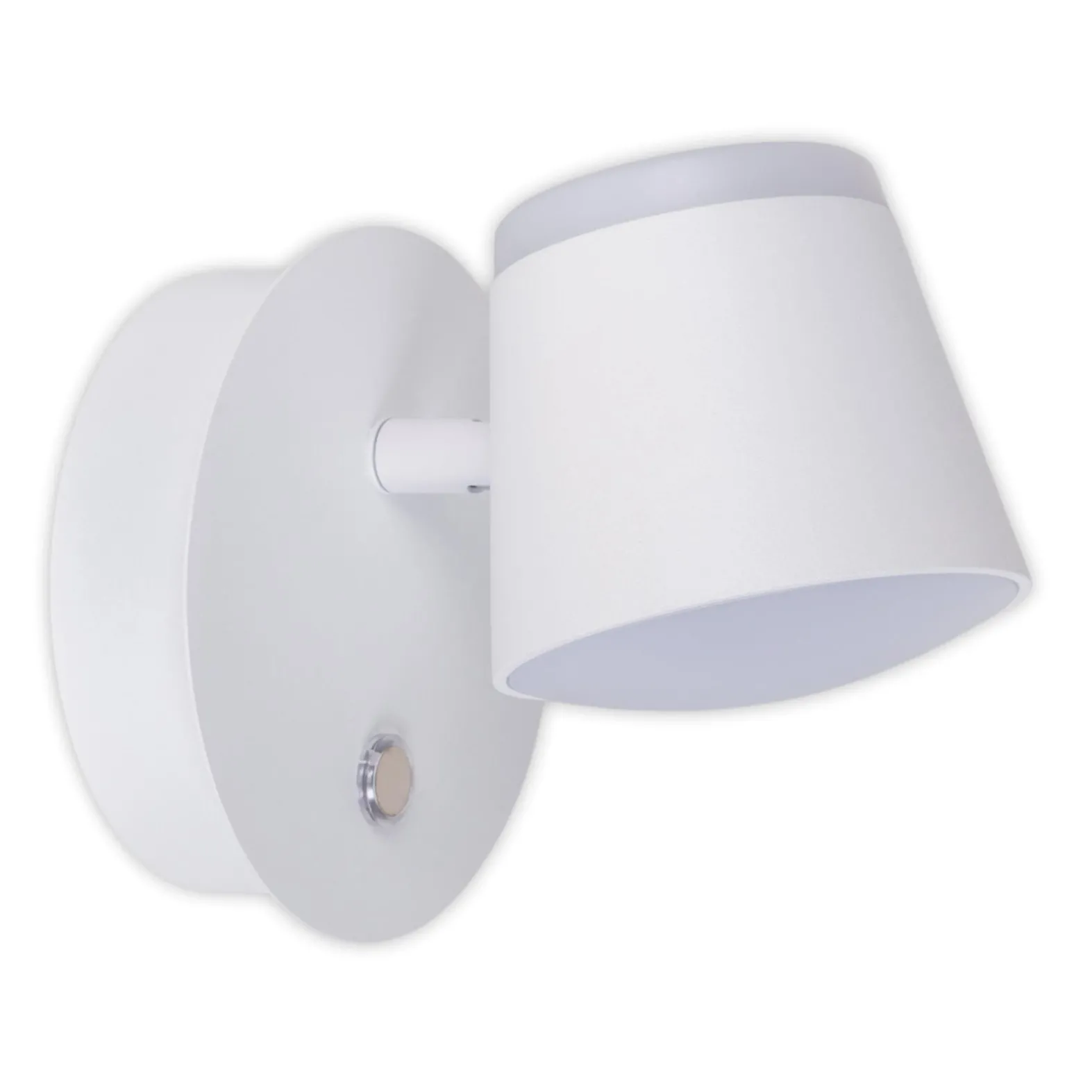 LED-seinävalo Tondo, akku, magneettinen, valkoinen