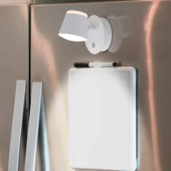 LED-seinävalo Tondo, akku, magneettinen, valkoinen