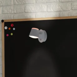 LED-seinävalo Tondo, akku, magneettinen, valkoinen