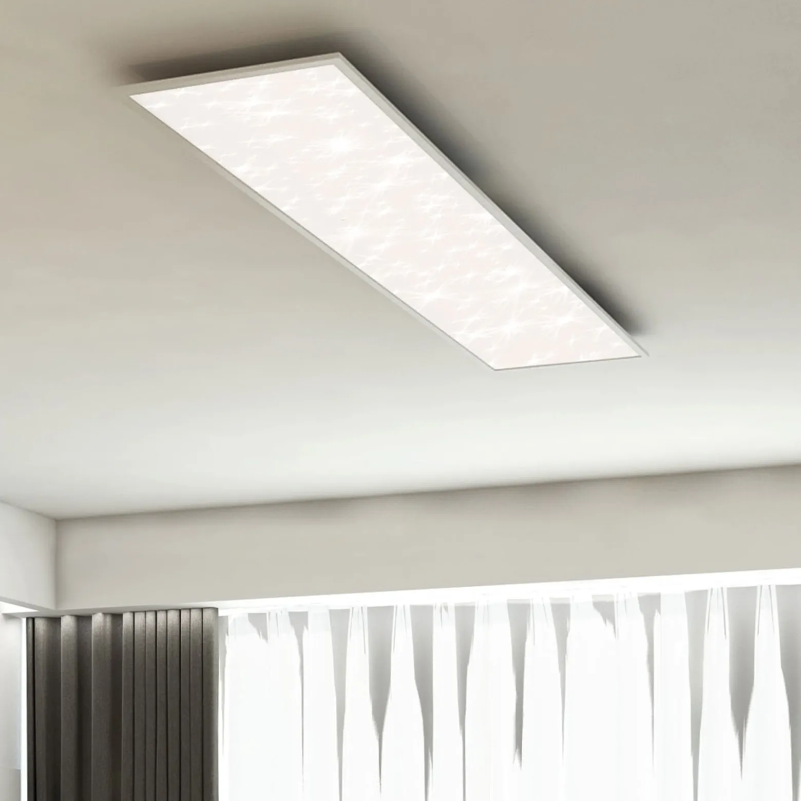 LED-tähtitaivas-paneeli Pallas CCT, 100 x 25 cm