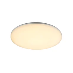 LED ulkokattovalaisin Dori, Ø 33 cm, valkoinen, muovia, IP54