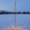 LED ulkokoristelu Light Tree, LEDit osittain vilkkuvat