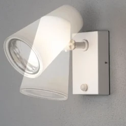 LED-ulkoseinäkohdevalo Fano liiketunnistimella