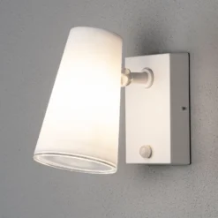 LED-ulkoseinäkohdevalo Fano liiketunnistimella