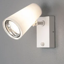 LED-ulkoseinäkohdevalo Fano liiketunnistimella