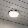 LED-ulkoseinälamppu Cesena, pyöreä