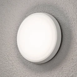 LED-ulkoseinälamppu Cesena, pyöreä
