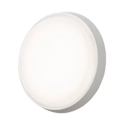 LED-ulkoseinälamppu Cesena, pyöreä