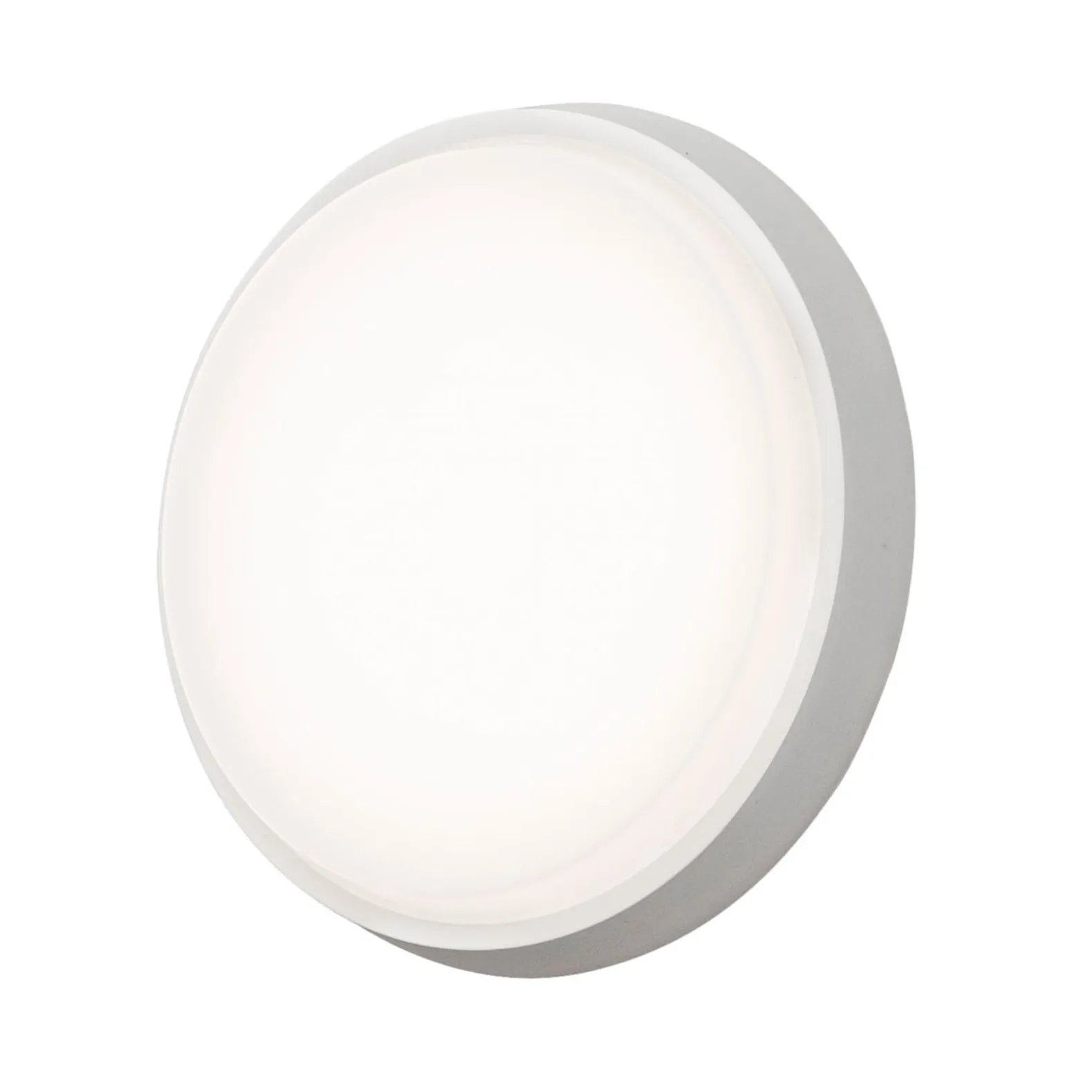 LED-ulkoseinälamppu Cesena, pyöreä