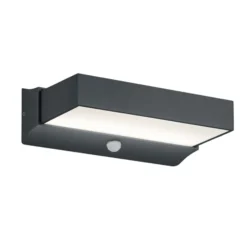 LED-ulkoseinälamppu Cuando liiketunnistimella